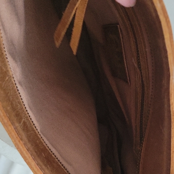 ABLE Leather Shoulder Hobo Bag - Picture 9 of 9